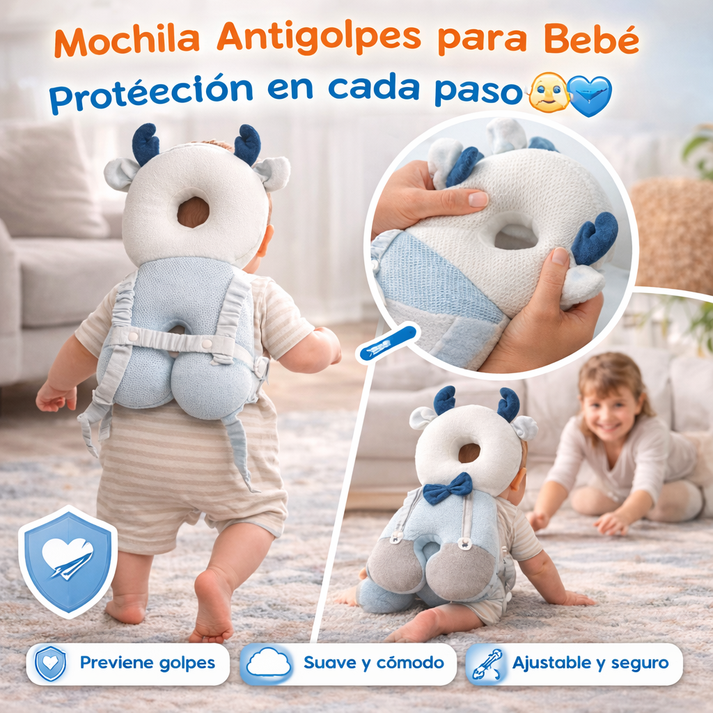 Mochila Antigolpe - Modelo vaquita